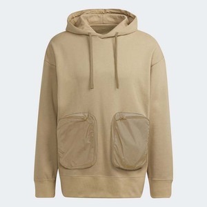 Sweat à capuche en coton pour hommes, vêtement de gymnastique de bonne qualité, meilleur vente, logo personnalisé brodé, poche latérale, fermeture éclair - Product Image 3