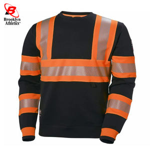 <b>Hi</b> <b>Vis</b> Work Tshirt Reflective Long Sleeve Safety <b>T</b> <b>Shirt</b> Low MOQ Custom Logo Safety <b>Shirt</b> - Product Image 6