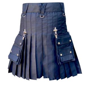 Kilt utilitaire fait à la main traditionnel écossais Highland personnalisé en gros - Product Image 1