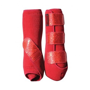 2022 Hot Sale Neoprene Horse protection Boots Horse Leg Boots Colorful Horse Riding Protection Product - Product Image 3