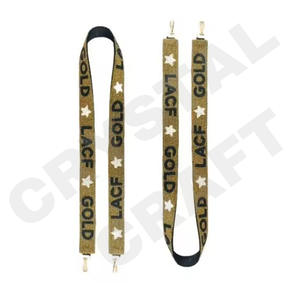 Correa de monedero con cuentas de tigre naranja, correas personalizadas para bolso de cuentas de semillas de oro blanco, accesorios de moda - Product Image 5