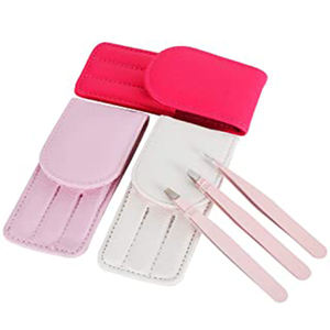 Pince à épiler à sourcils pointue avec logo personnalisé pour sourcils marque privée ensemble de pinces à épiler à sourcils en acier inoxydable à faible quantité minimale de commande - Product Image 6