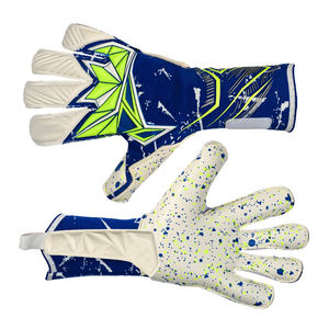 Gants de gardien de but de football avec support de poignet confortable, gants en vrac avec paume en latex antidérapante pour le football - Product Image 5