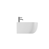 Ensemble WC et bidet suspendu Arkitea Murano Série 50 sans rebord, en céramique de haute qualité, gain de place, pour salle de bain