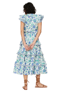 Top con nudo de corbata azul de ajuste relajado con ropa cómoda para looks casuales y elegantes a precios al por mayor - Product Image 4