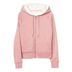 เสื้อมีฮู้ดแบบซิปรูดลำลองของผู้ชายผ้าคอตตอนระบายอากาศลายพื้นพื้นเทคนิคการออกกำลังกายสำหรับสตรีทกลางแจ้งสำหรับฤดูใบไม้ร่วง - Product Image 3