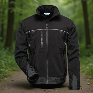 Veste Softshell de Travail ALPHA Noire ELYSEE - Product Image 3