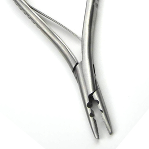 Herramientas de extensión de cabello de alta calidad, Alicates de abrazadera, alicates de microeslabones para cabello para cuentas de microanillos, alicates de extensión de cabello inoxidable - Product Image 6