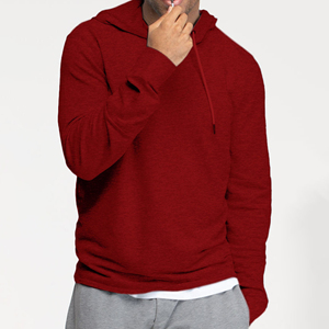 2026 nuevo invierno bien diseño hombres frente Logo largo polar hecho a medida pulóver Sudadera con capucha - Product Image 5