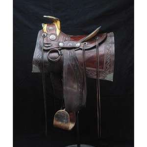 Meilleures ventes : Tapis de selle en cuir de vache pour chevaux, prix direct usine, personnalisation OEM, selle de course anglaise, siège d'équitation - Product Image 6