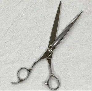 Ciseaux professionnels de toilettage pour chiens de compagnie en acier inoxydable Kit de ciseaux droits amincissants incurvés - Product Image 6