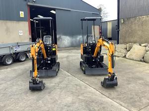 Nueva Excavadora Hidráulica Huade de 1 Tonelada, Alta Eficiencia, Capacidad de Cucharón de 0.025m, 1 Año de Garantía, Bomba de Engranajes con Motor, PLC - Product Image 2