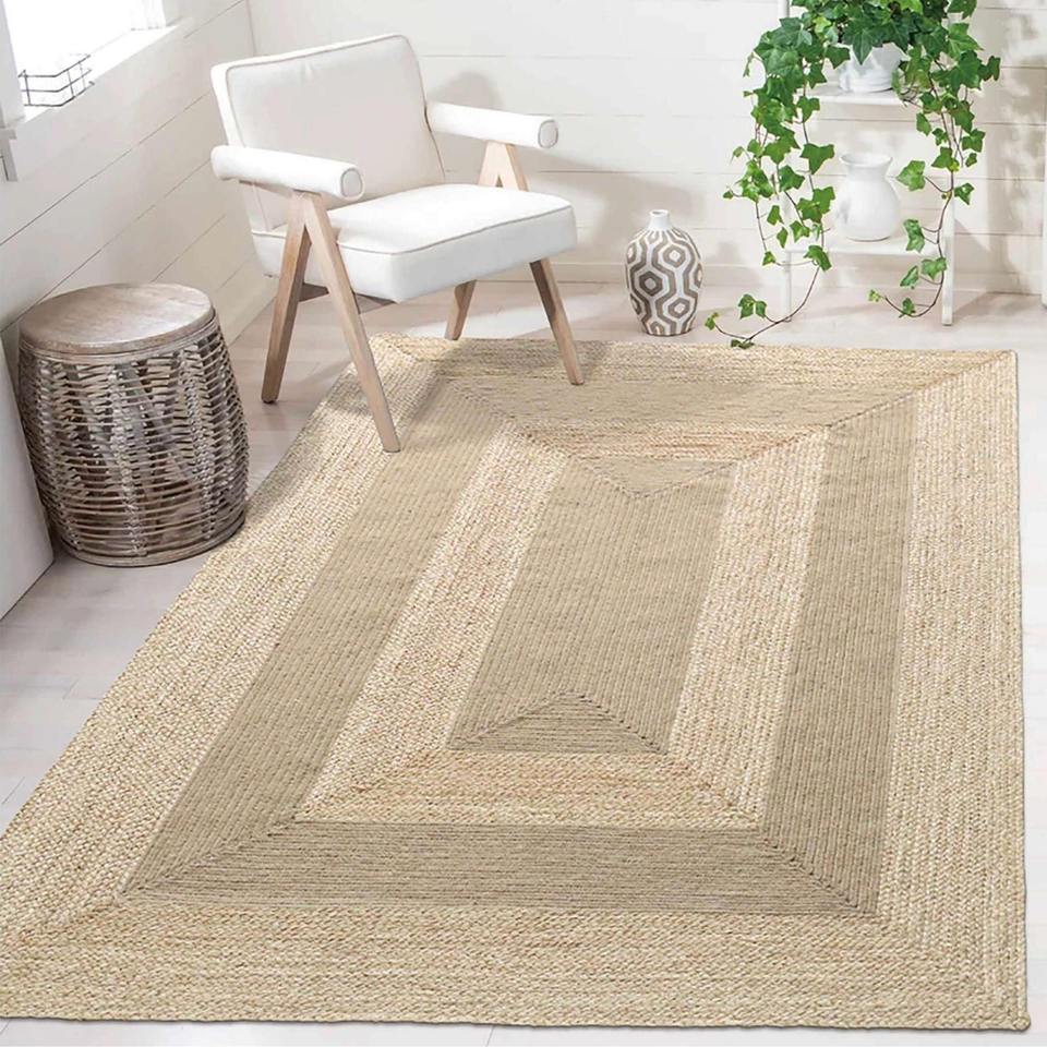 Indian Braided Rugs From Bangladesh Made of Jute with a Soft ...