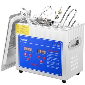 SIHAO Professional <b>Ultrasonic</b> <b>Cleaner</b> 2.85L Digital Timer & Heater Stainless Steel Jewelry <b>Cleaner</b> - Product Image 1