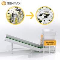 Máquina de Reciclaje de Espuma, Máquina de Pre-desmenuzado de Residuos de Espuma de PU, Fardos de Espuma, 2026 NUEVO