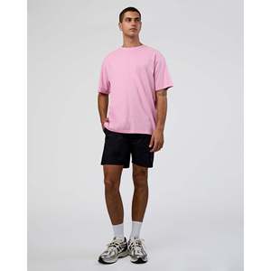 Together We Rise FLXCotton Oversized Tee-Bubblegum Warm Apricot Heavyweight 240GSM Screen Print - Product Image 5
