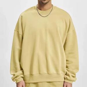 Precio barato hombro caído de gran tamaño de alta calidad hecho 2025 nuevos diseños al por mayor nueva llegada ropa de calle sudaderas con capucha hombres sudaderas - Product Image 6