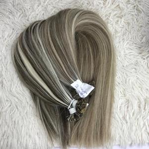 Extensiones de cabello virgen vietnamita más vendidas para mujeres negras, máquina no Remy de punta plana, trama doble, alta calidad, todos los colores - Product Image 2
