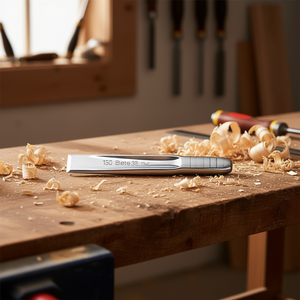 Cinceles Planos Acanalados Cromados para Trabajos de Carpintería y Tallado - Product Image 3