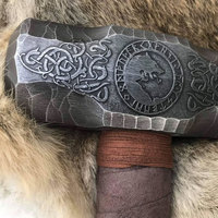 Marteau Viking de qualité industrielle, nouvelle arrivée, best-seller, marteau à clous pour toiture, personnalisable OEM, camping en plein air, chasse