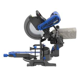 Scie à onglet coulissante à double biseau de 12 pouces, alimentation électrique, pour le bricolage et le travail du bois industriel, certifiée GS - Product Image 4