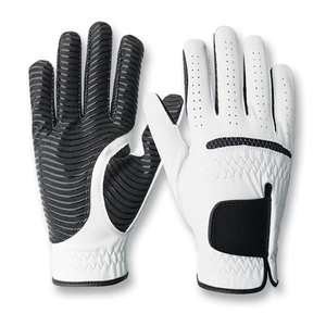 Best Design 2024 Wholesale Leather Material Cheap Price Quality Design Sports Wear Quality Golf <b>Gloves</b> on Sale Now - Product Image 3
