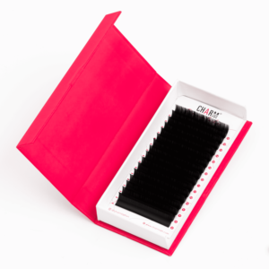 CharmLash matte cashmere <b>lash</b> trays cashmere dark <b>lash</b> trays eyelash extension cashmere <b>lashes</b> full <b>volume</b> custom thickness - Product Image 1