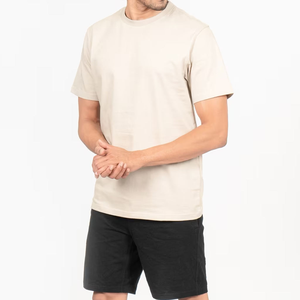 T-shirt pour homme de qualité supérieure, t-shirt le plus vendu pour homme, couleur unie, faible MOQ, t-shirt respirant à vendre, qualité supérieure, décontracté - Product Image 6