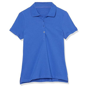 T-shirt polo slim en coton doux et confortable pour femmes de qualité supérieure Tissu respirant avec impression de logo personnalisé de haute qualité pour l'été - Product Image 6