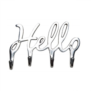 Gancho de pared alfabético de su idea, regalo para su soporte y ganchos de pared multifuncionales de aluminio fundido más modernos con buen descuento - Product Image 3