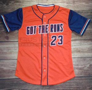 Camiseta de Béisbol para Hombre, 100% Poliéster, con Logotipo Personalizado, Tallas Grandes, Alta Calidad, Venta al Por Mayor, Servicio OEM - Product Image 1