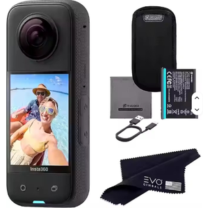 Nouvelle caméra d'action Instas-360 X3 5.7K vidéo 10M étanche FlowState stabilisation Instas 360 ONE X 3 caméra de sport - Product Image 2