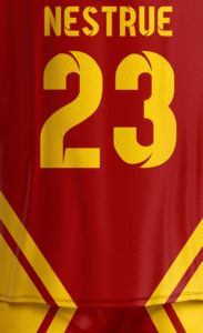 Uniformes de hockey sur glace pour hommes américains à la mode Uniformes de hockey sur glace écologiques en polyester extensible dans les quatre sens Service OEM ODM disponible - Product Image 5