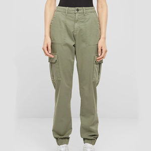 Pantalon cargo moderne pour femmes, pantalon élégant et pratique, pantalon cargo multi-poches pour femmes pour l'extérieur, pantalon cargo avec service OEM - Product Image 2