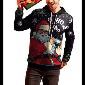 Sudaderas con capucha de última moda, sudaderas navideñas de invierno, sudaderas populares para hombre, sudaderas para hombre - Product Image 5