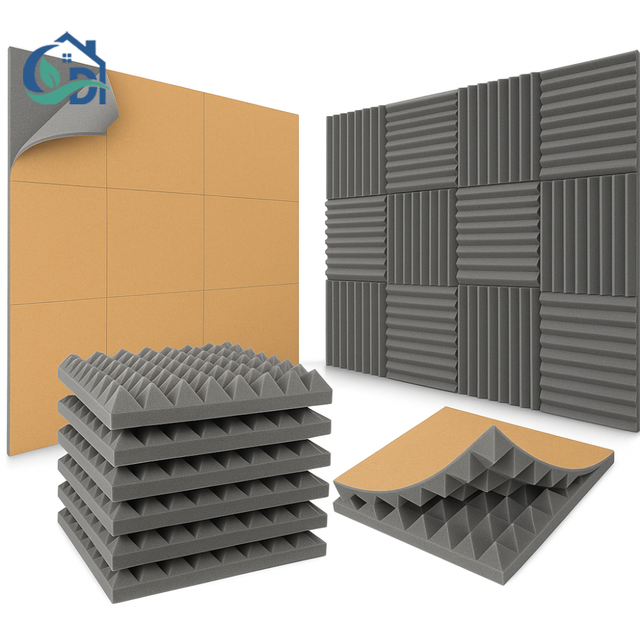 Acoustic Foam Panels | 3D Soundproof, Fireproof, Waterproof Wall Tiles for Home Theater & Studio
