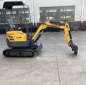 Para Kubota Engine Mini Excavator 2,5 Ton 0,8 Ton Peso operativo New Farm Crawler - Product Image 6