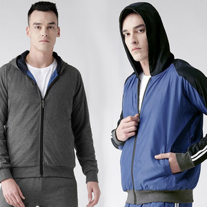 Conjunto de Jogger con capucha transpirable personalizado OEM para hombre, marca de marca privada, Impresión de logotipo, ropa de entrenamiento deportivo, diseño para invierno - Product Image 3