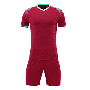 Uniforme de Fútbol Personalizado de Alta Calidad para Hombre, Tejido Transpirable de Secado Rápido, 100% Poliéster, Ropa de Fútbol - Product Image 5