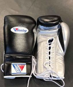 Gants de boxe de qualité supérieure avec logo personnalisé, entraînement professionnel, sparring, combat, gants de boxe 100% cuir véritable SI-BG-112 - Product Image 3