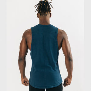 Débardeur en tricot respirant pour hommes 100% coton couleurs et tailles personnalisées chemise sans manches décontractée gilet en gros - Product Image 6