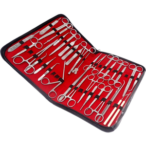 Kit básico de instrumentos veterinarios Kits quirúrgicos veterinarios quirúrgicos de acero inoxidable alemán Ce ISO13485 aprobado en la mejor calidad - Product Image 5