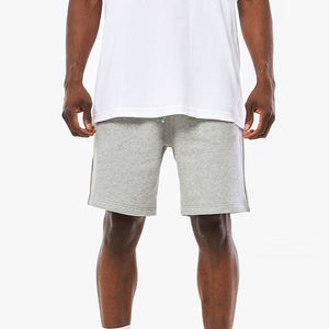 Short de survêtement de jogging pour hommes, léger 100% coton, équipement d'entraînement d'été, taille élastique, imprimé, respectueux de l'environnement - Product Image 3