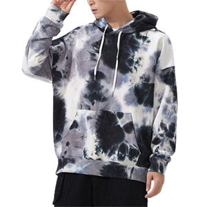 Sudadera con capucha Unisex Tie Dye, impresión Digital personalizada, Jersey de algodón pesado de alta calidad, ropa de calle para hombres, franela de invierno - Product Image 3
