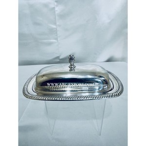 Vaisselle Thème Argent Plats En Métal Stockage Des Aliments Conception De Mariage Royal Plat De Service Des Aliments Hautement Finition Conceptions Personnalisées & Bols - Product Image 5