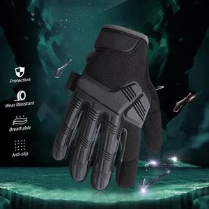 Gants de travail en cuir de chèvre résistants aux chocs, gants de sécurité pour l'huile et le gaz, gants de mécanicien robustes avec protection TPR, personnalisables - Product Image 6