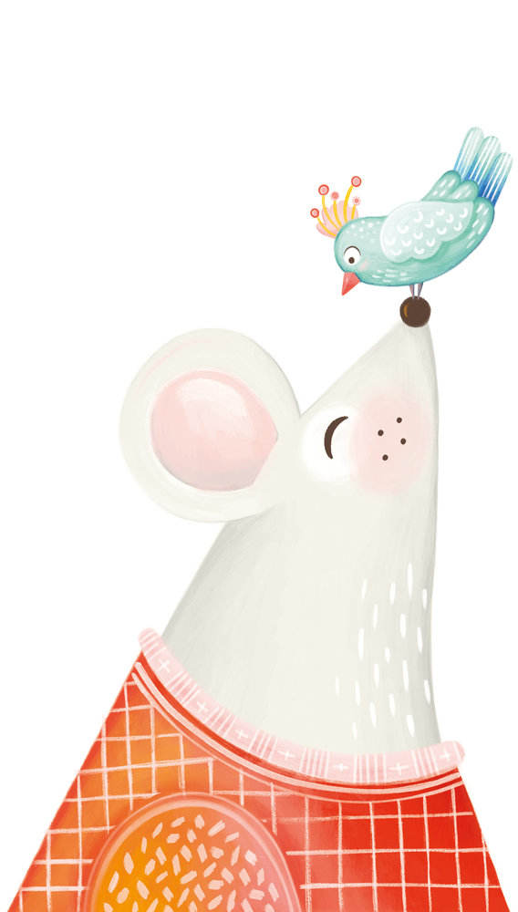 coloured white red turquoise