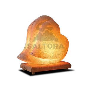 Lámpara de sal con forma de corazón superventas para decoración del hogar - Product Image 4