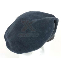 Bérets d'extérieur ajustables de qualité supérieure, couleur et taille personnalisables - 100% laine, broderie à la main, unisexe, toutes saisons, marque privée