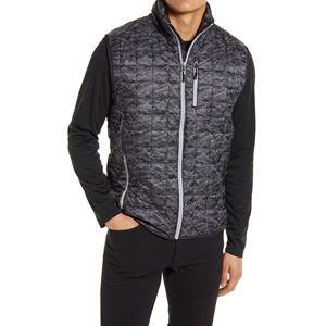 Nueva llegada 2025 tendencia personalizada hombres chaleco Puffer en precio bajo transpirable Oem servicio hombres chaleco Puffer - Product Image 1